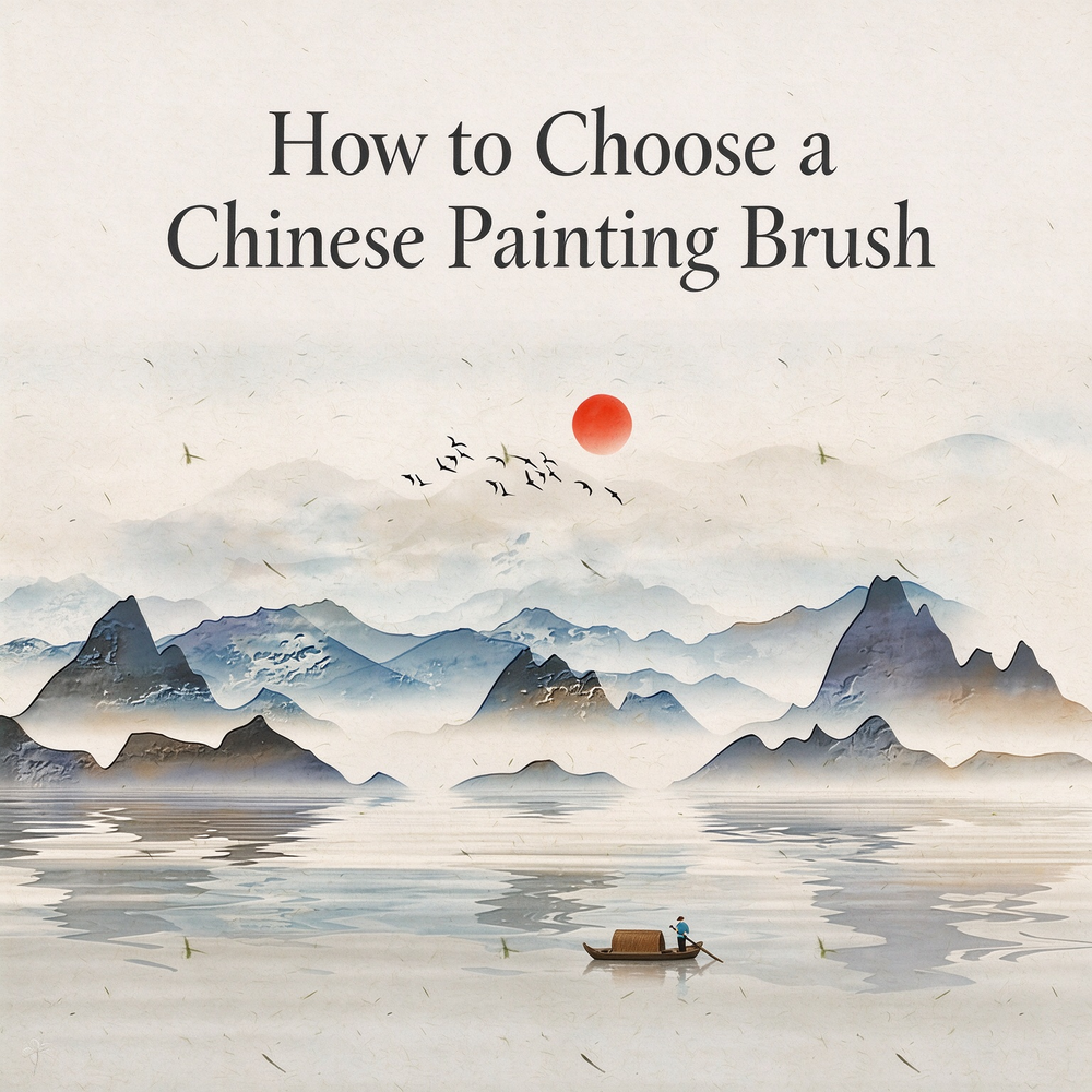 How to Choose a Chinese Painting Brush