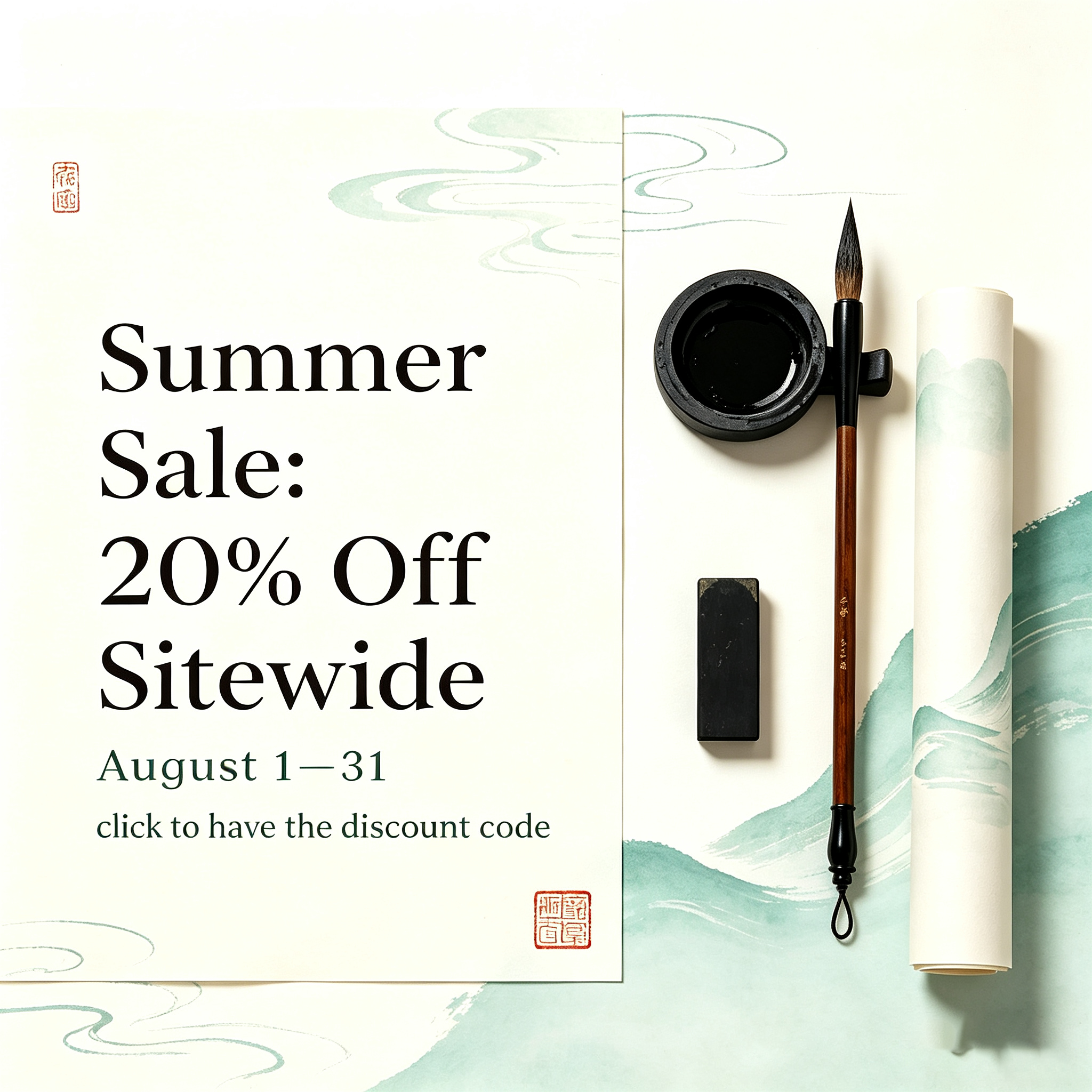 Summer Sale: 20% Off Sitewide — August 1–31 Only