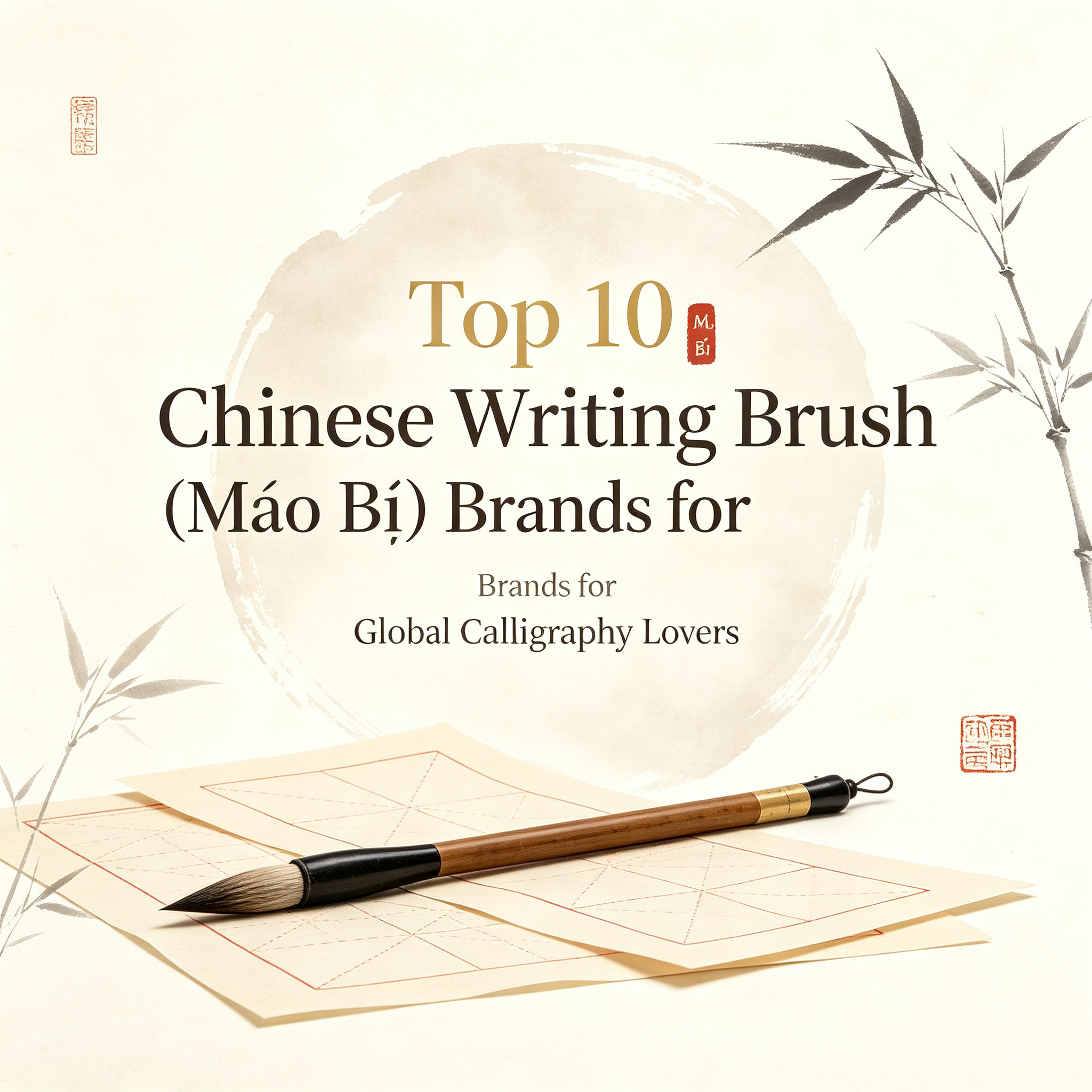 Top 10 Chinese Writing Brush (Máo Bǐ) Brands for Global Calligraphy Lovers