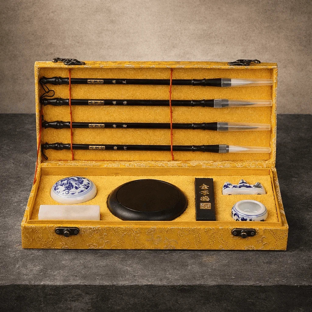 Chinese calligraphy gift set