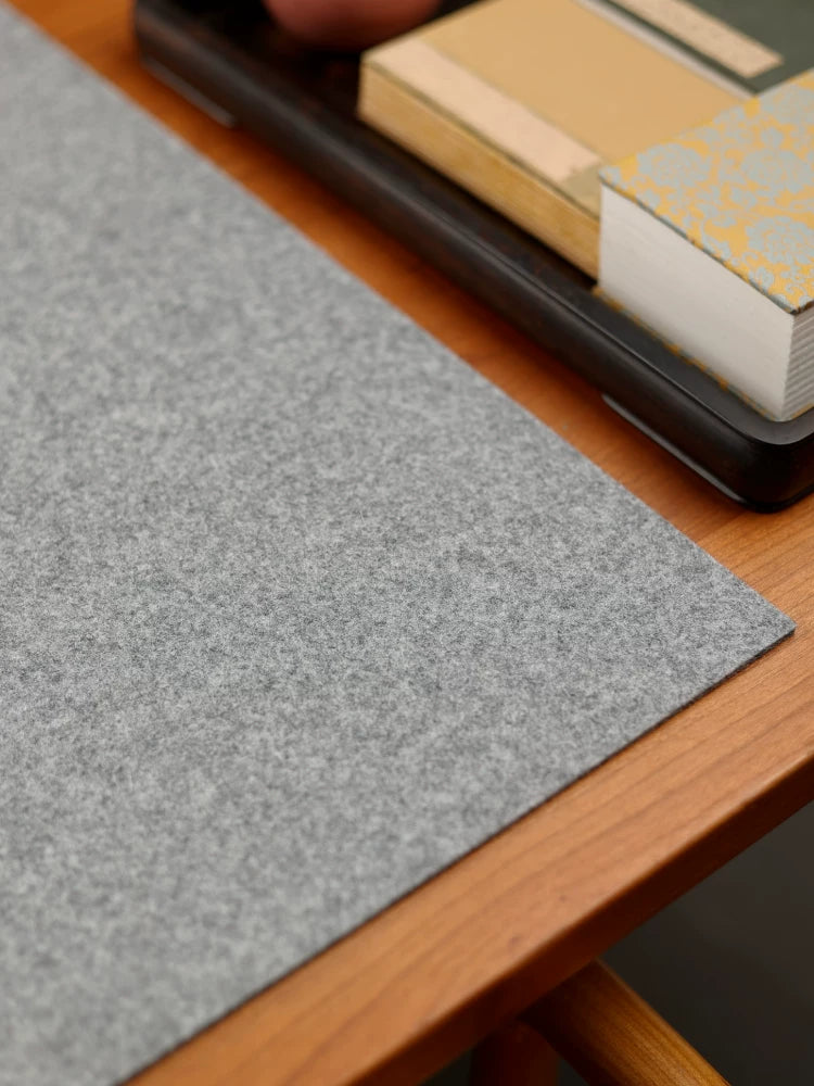 100% Wool Calligraphy & Painting Felt Mat close-up detail - Calligraphy Accessories by Generic
