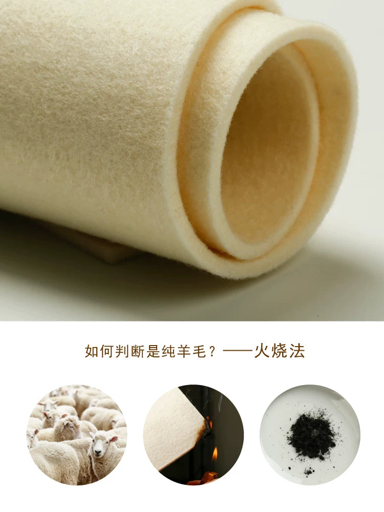 100% Wool Calligraphy & Painting Felt Mat packaging - Calligraphy Accessories by Generic
