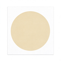 Red Star Chinese Xuan Paper Round Cards for Sumi Painting, 10 Sheets