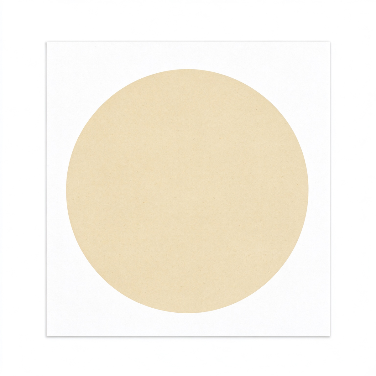 Red Star Chinese Xuan Paper Round Cards for Sumi Painting, 10 Sheets