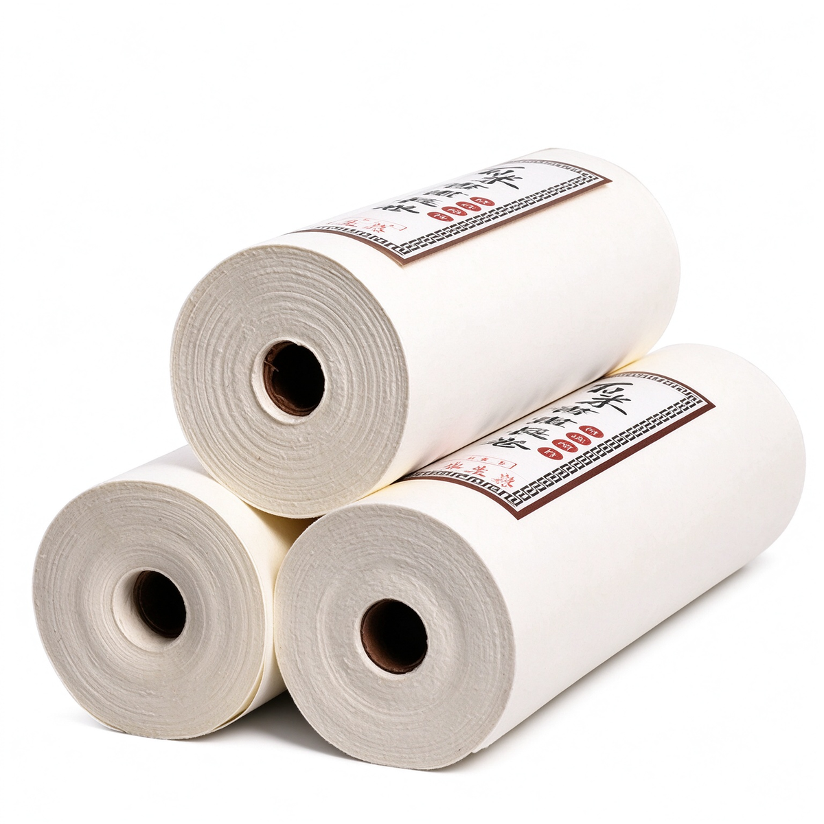 Chinese Xuan Paper Roll for Calligraphy & Painting – Raw & Semi-sized