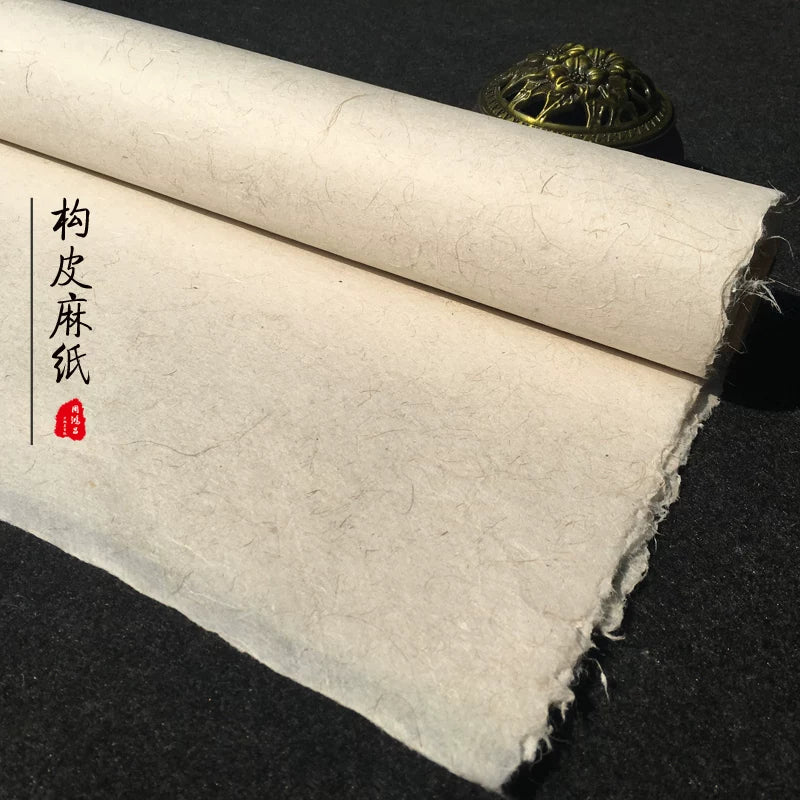Mulberry Bark & Jute Xuan Paper - Semi-Sized Calligraphy Rice Paper