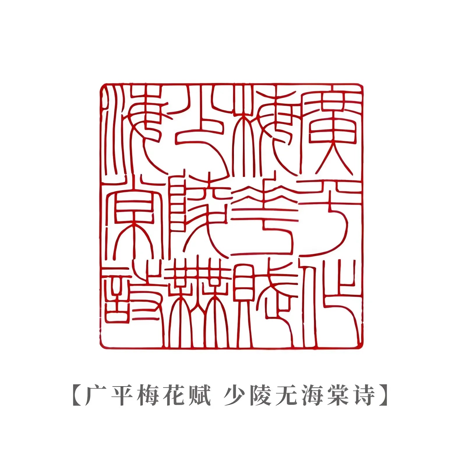Shoushan Stone Custom Stamp Seal – Personalized Name & Poetry