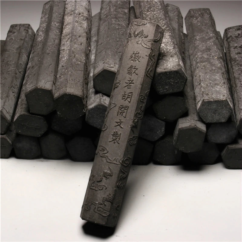Antique Pine Soot Ink Stick – Traditional Chinese Calligraphy