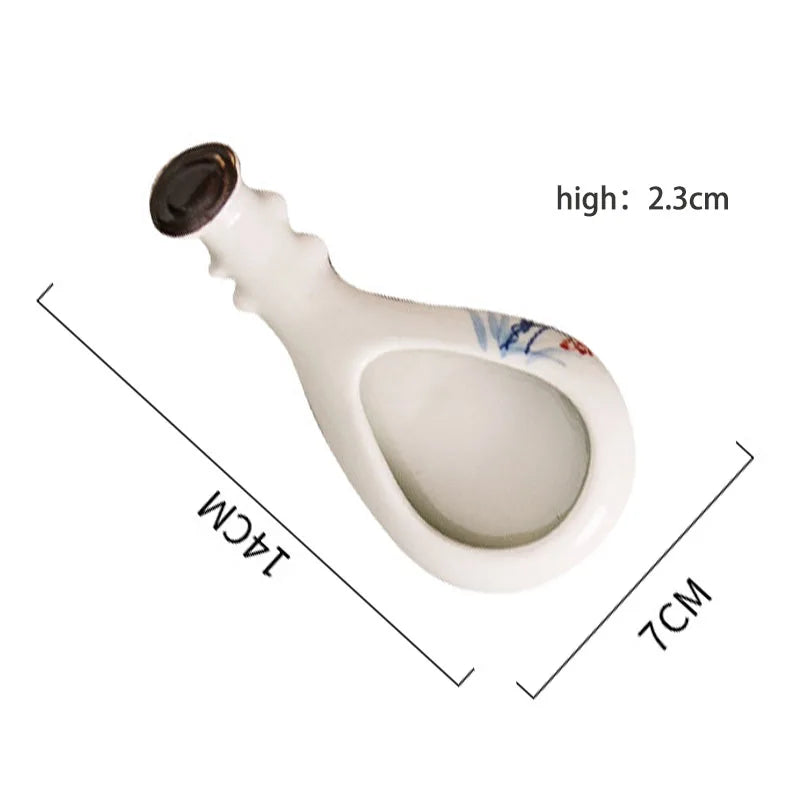 Ceramic Brush Rest & Ink Dish – Chinese Calligraphy Supplies