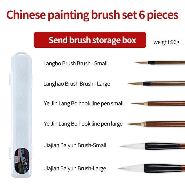 Chinese Calligraphy Brush Set – Beginner Bundle