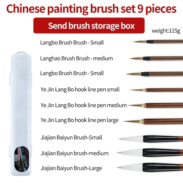 Chinese Calligraphy Brush Set – Beginner Bundle