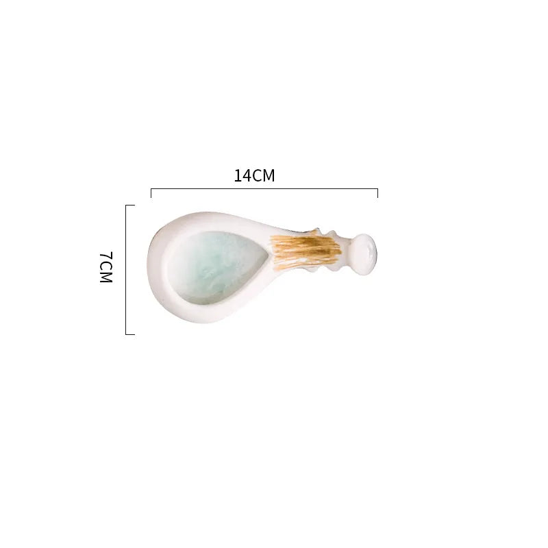 Ceramic Brush Rest & Ink Dish – Chinese Calligraphy Supplies
