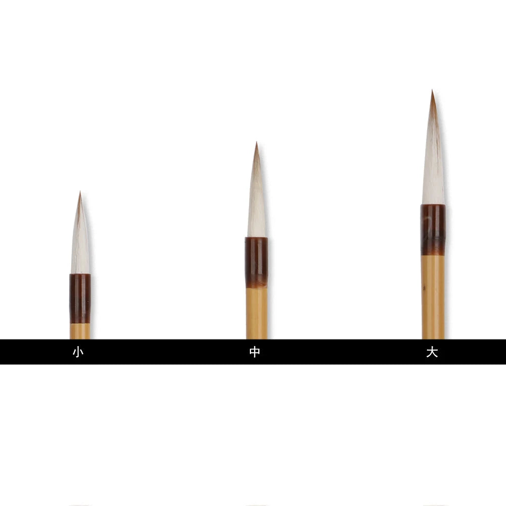 3pcs Professional Chinese Korean Calligraphy Brushes Set