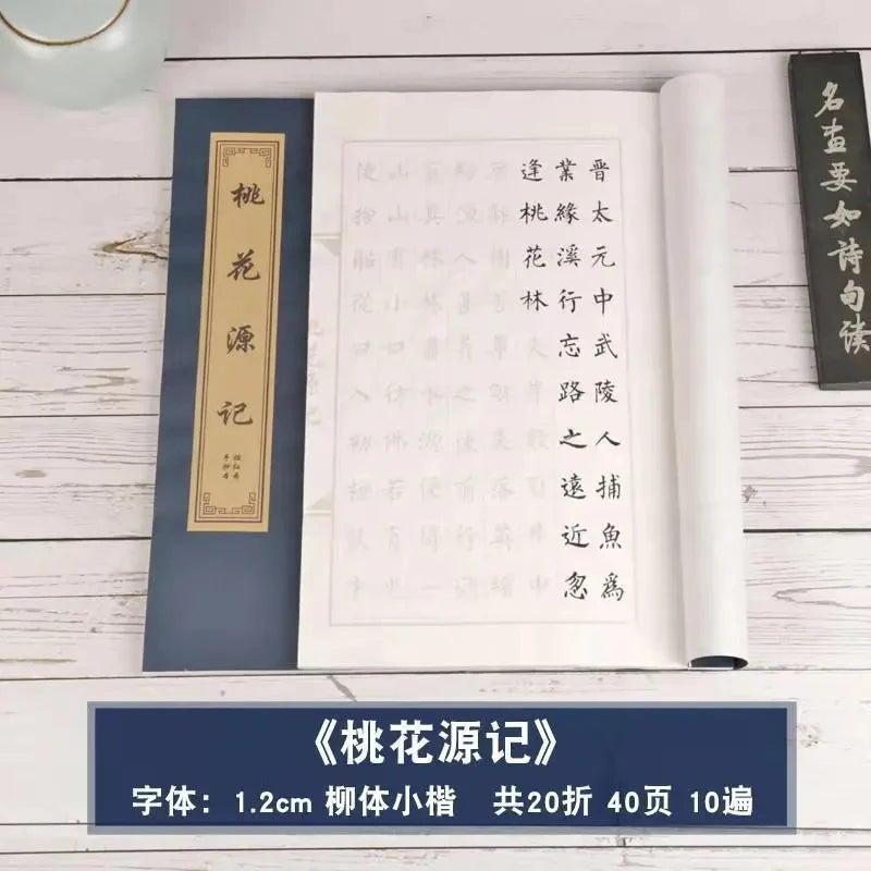 Regular Script Calligraphy Copybook – Shou Jinti Practice