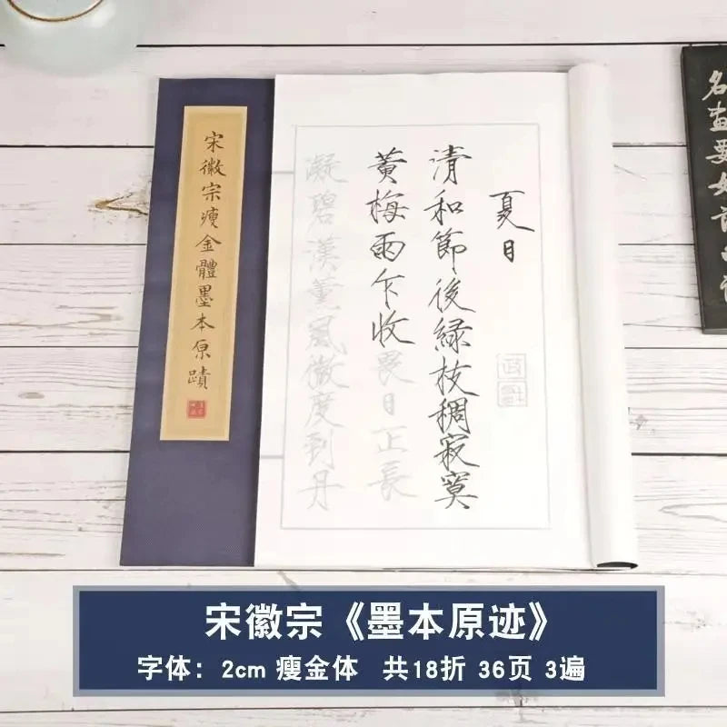 Regular Script Calligraphy Copybook – Shou Jinti Practice