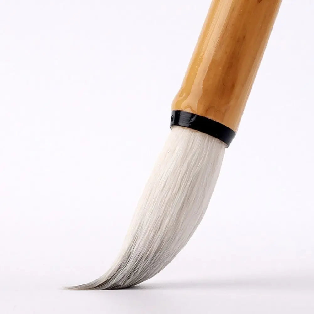 Traditional Chinese Calligraphy Brush – Bamboo & Wolf Hair, Medium Regular Script