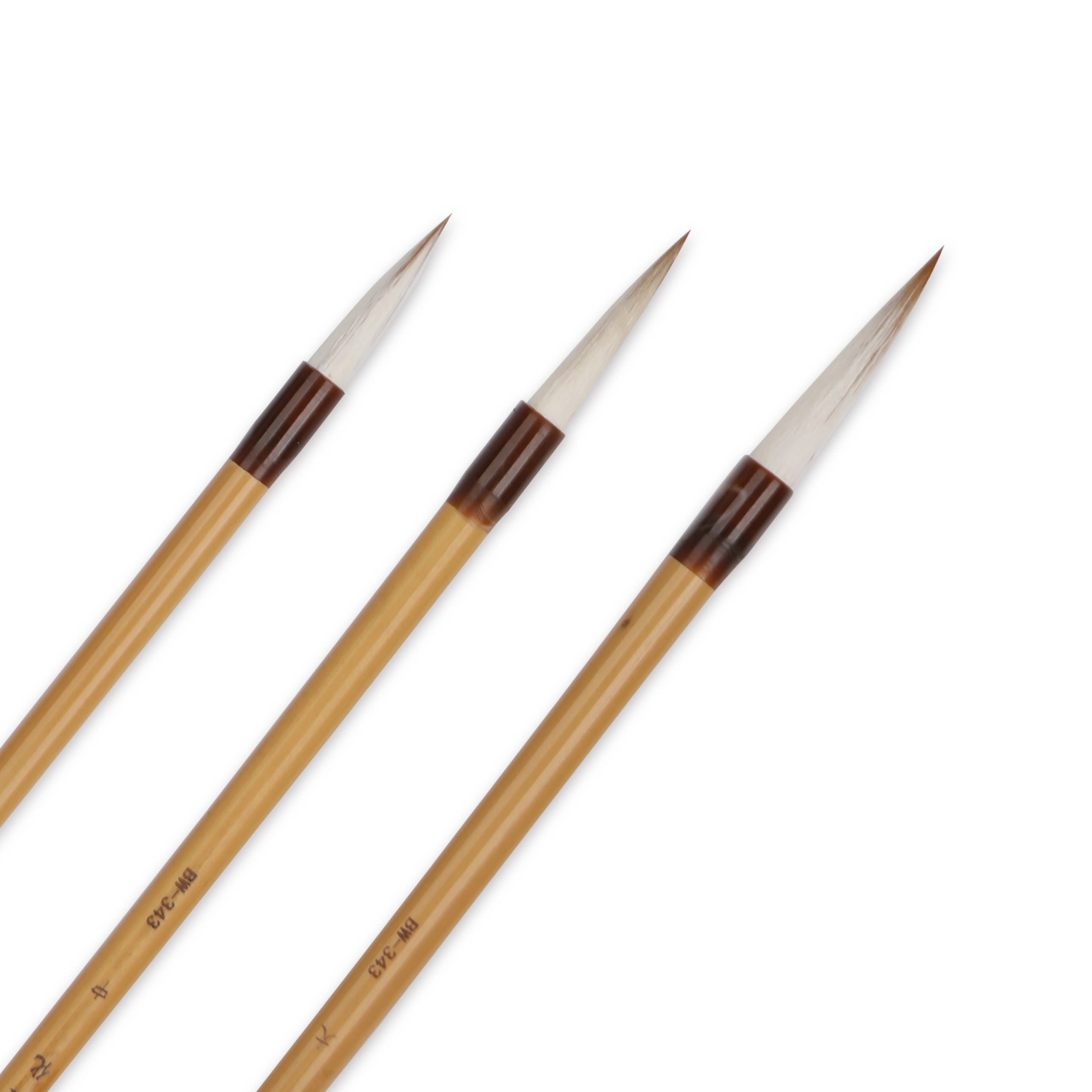 3pcs Professional Chinese Korean Calligraphy Brushes Set
