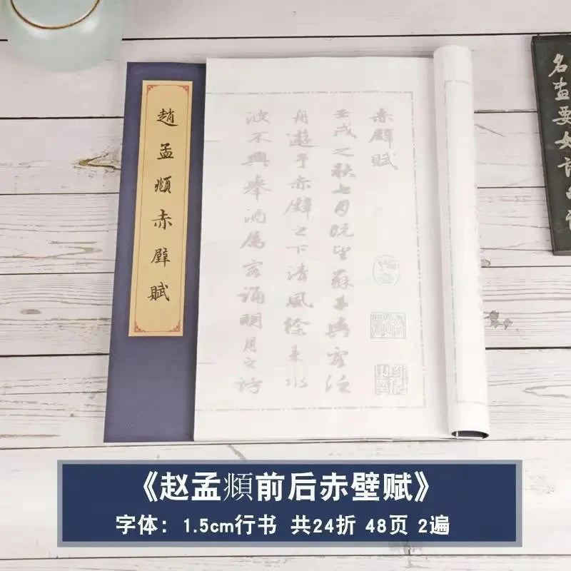 Regular Script Calligraphy Copybook – Shou Jinti Practice