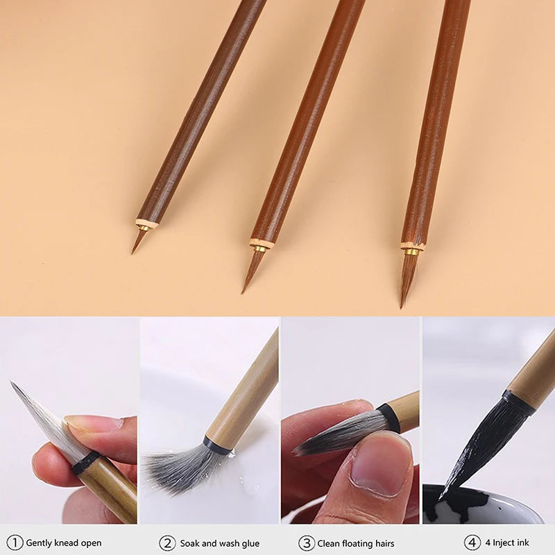 Beginner Wolves Hair Brush