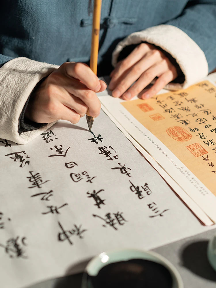 Shanlian Lake Brush, Xuan Paper, Calligraphy, Brush, Calligraphy