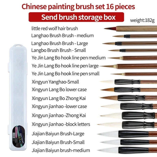 Chinese Calligraphy Brush Set – Beginner Bundle