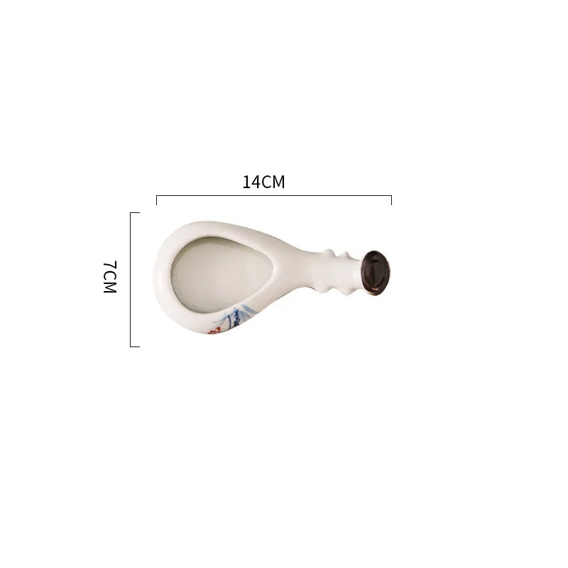 Ceramic Brush Rest & Ink Dish – Chinese Calligraphy Supplies