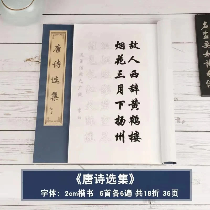 Regular Script Calligraphy Copybook – Shou Jinti Practice