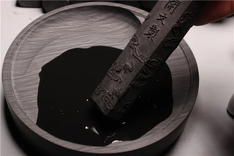 Antique Pine Soot Ink Stick – Traditional Chinese Calligraphy