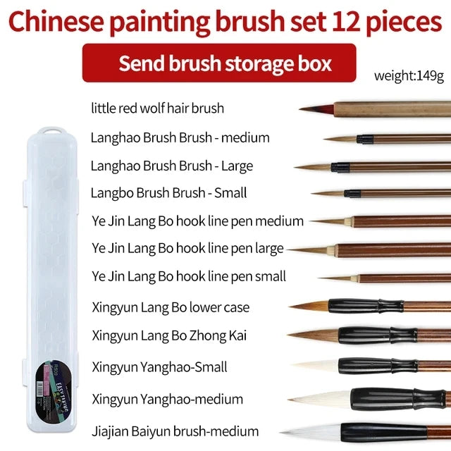 Chinese Calligraphy Brush Set – Beginner Bundle