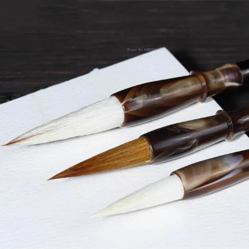 Wenfang Four Treasures Calligraphy Set – Brush Ink Paper Inkstone