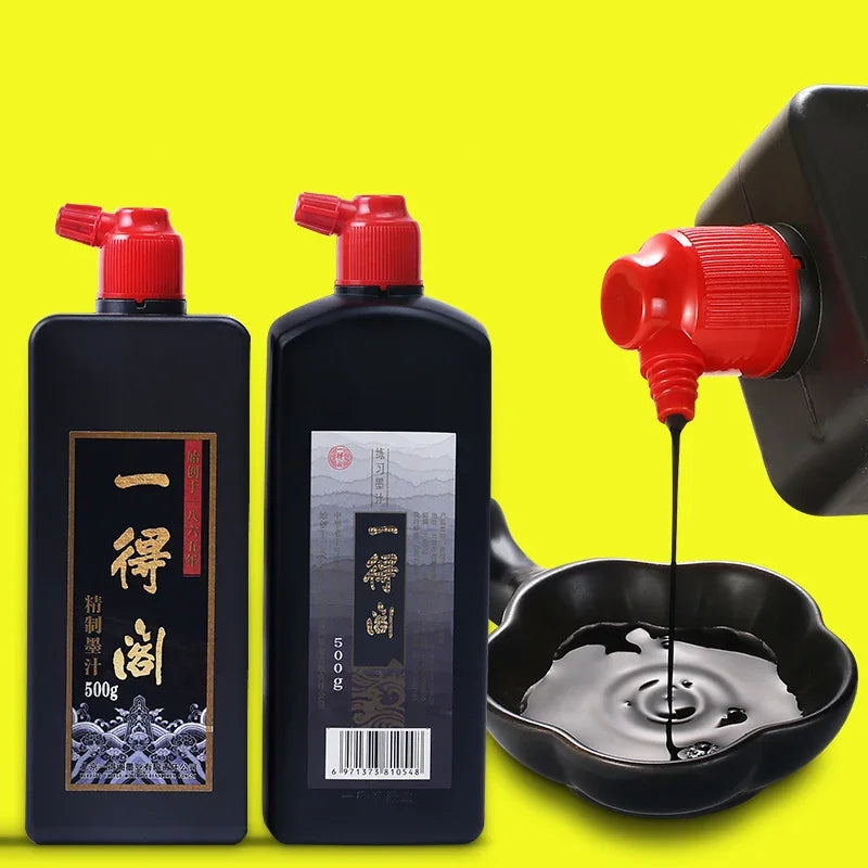 Yidege Professional Sumi Ink – Chinese Calligraphy Liquid Ink
