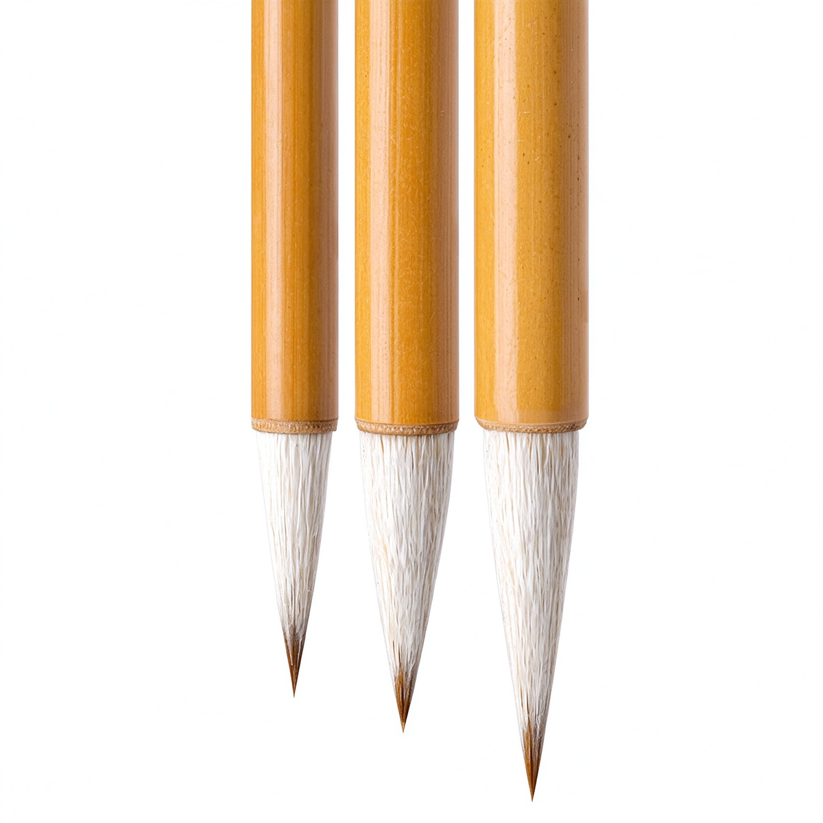 Beginner Chinese Calligraphy Brush – goat&weasel Mixed Hair, Regular Script