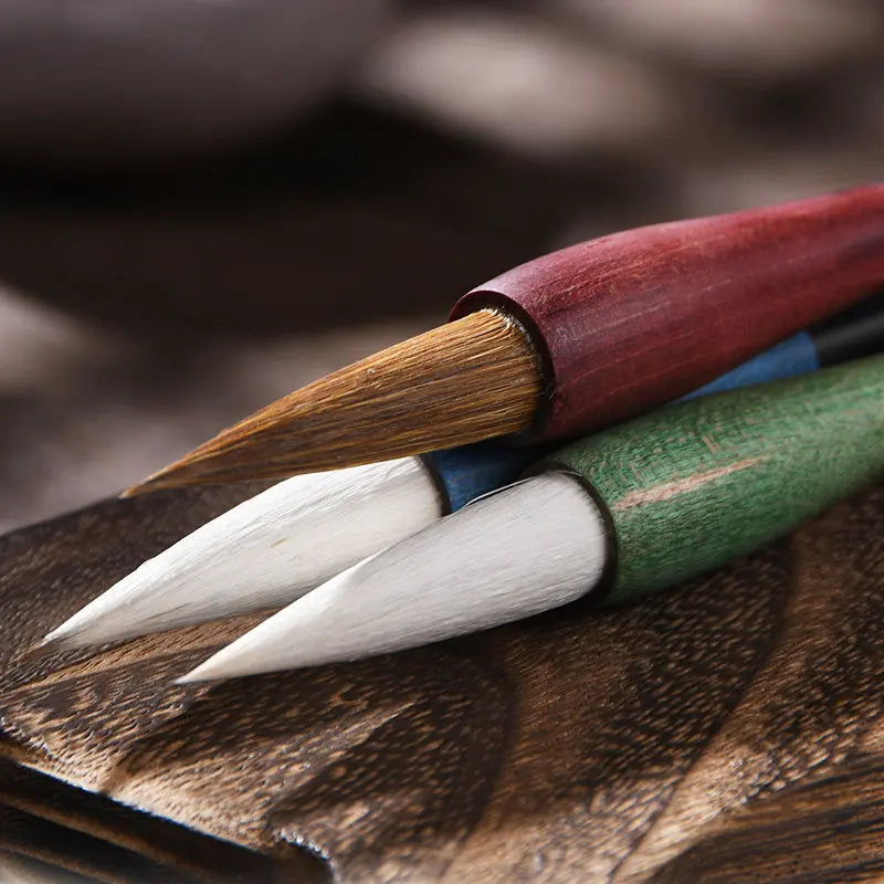 Professional calligraphy brush gift set – packaging and gift box detail