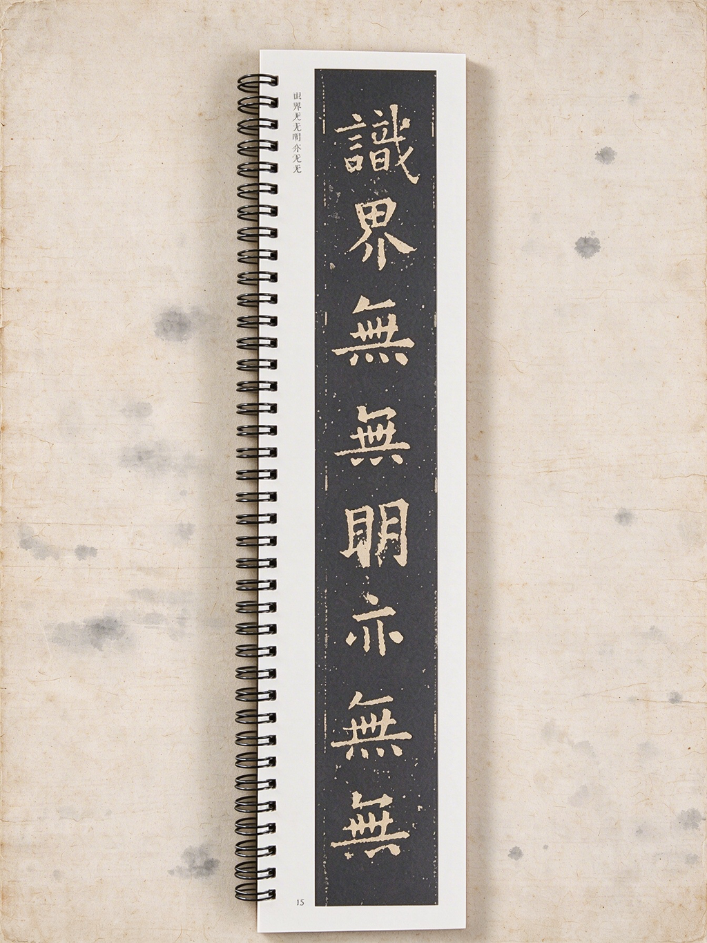 Chinese Calligraphy Copybook – Ouyang Xun Heart Sutra 心經 楷書 - Chinese Calligraphy Copybooks by Generic