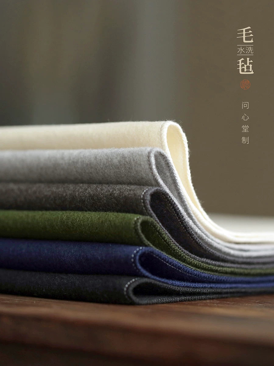 Chinese Calligraphy Felt Mat – Washable Painting Underlay - Chinese Calligraphy Accessories by Wen Xin Tang (問心堂)