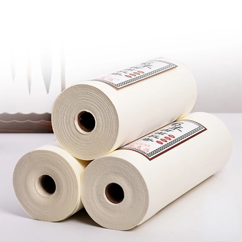 Chinese Xuan Paper Roll – Raw &amp; Half-Ripe - Xuan Paper by BrushPaper (view 1)