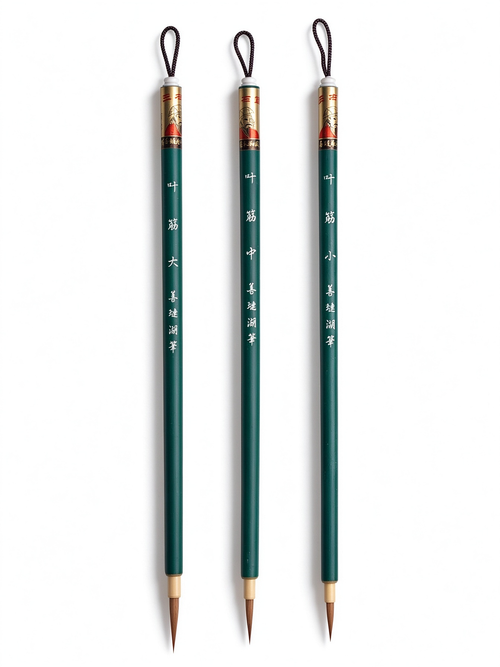 Fine-line brushes for Chinese ink painting - Chinese Painting Brushes by Shanlian Hubi