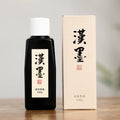 Hanmo standard-concentration Chinese calligraphy ink, 100 g bottle with matching box