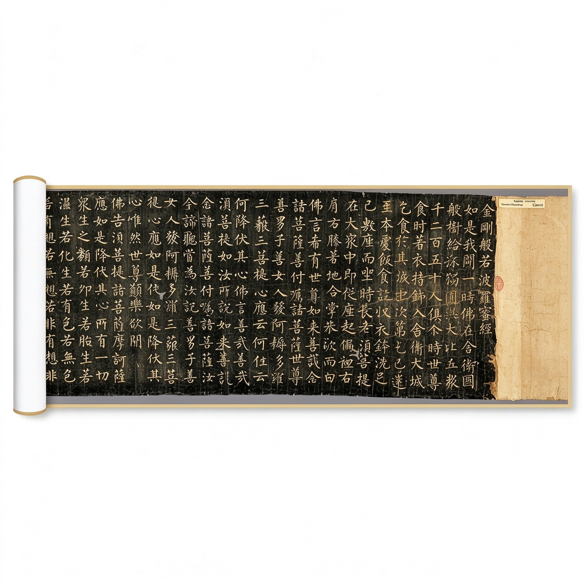 Chinese Calligraphy Copybook – Liu Gongquan Diamond Sutra (柳公权金刚经), Regular Script