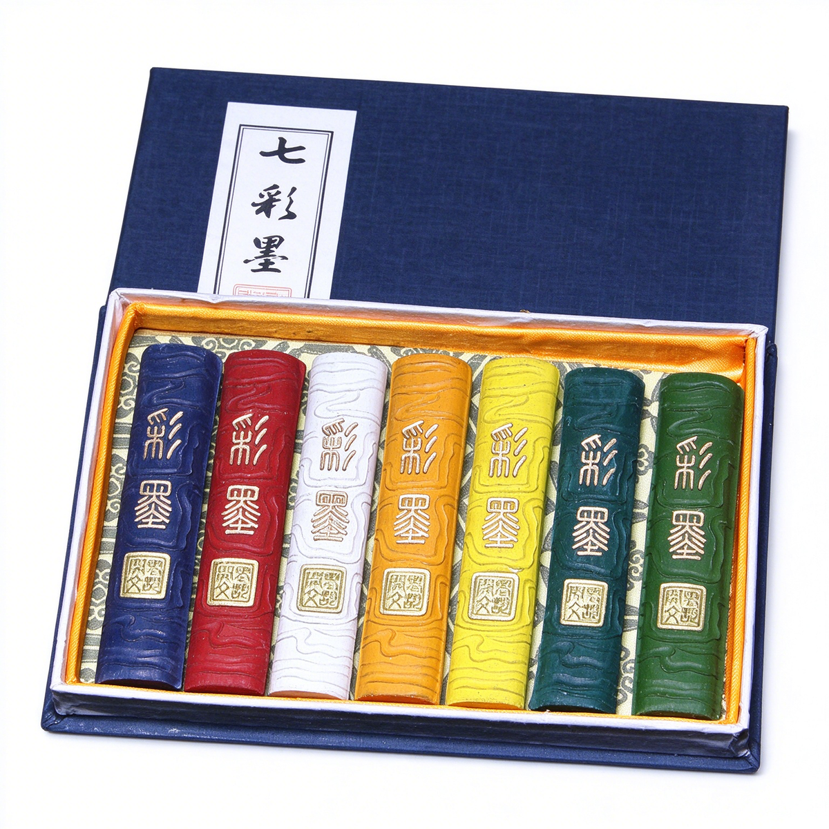 Hukaiwen Ink Sticks, Five/Seven/Twelve-Color Sets