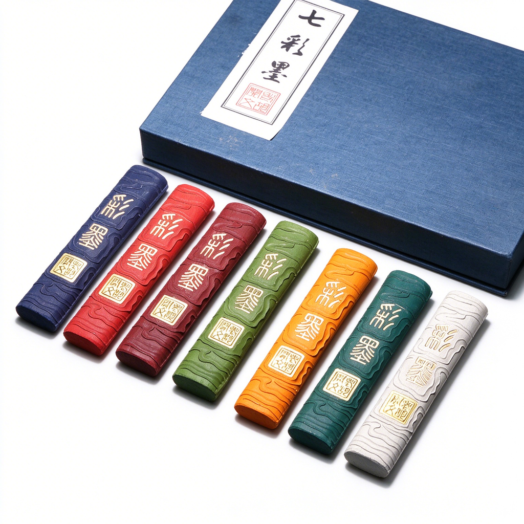 Hukaiwen Ink Sticks, Five/Seven/Twelve-Color Sets