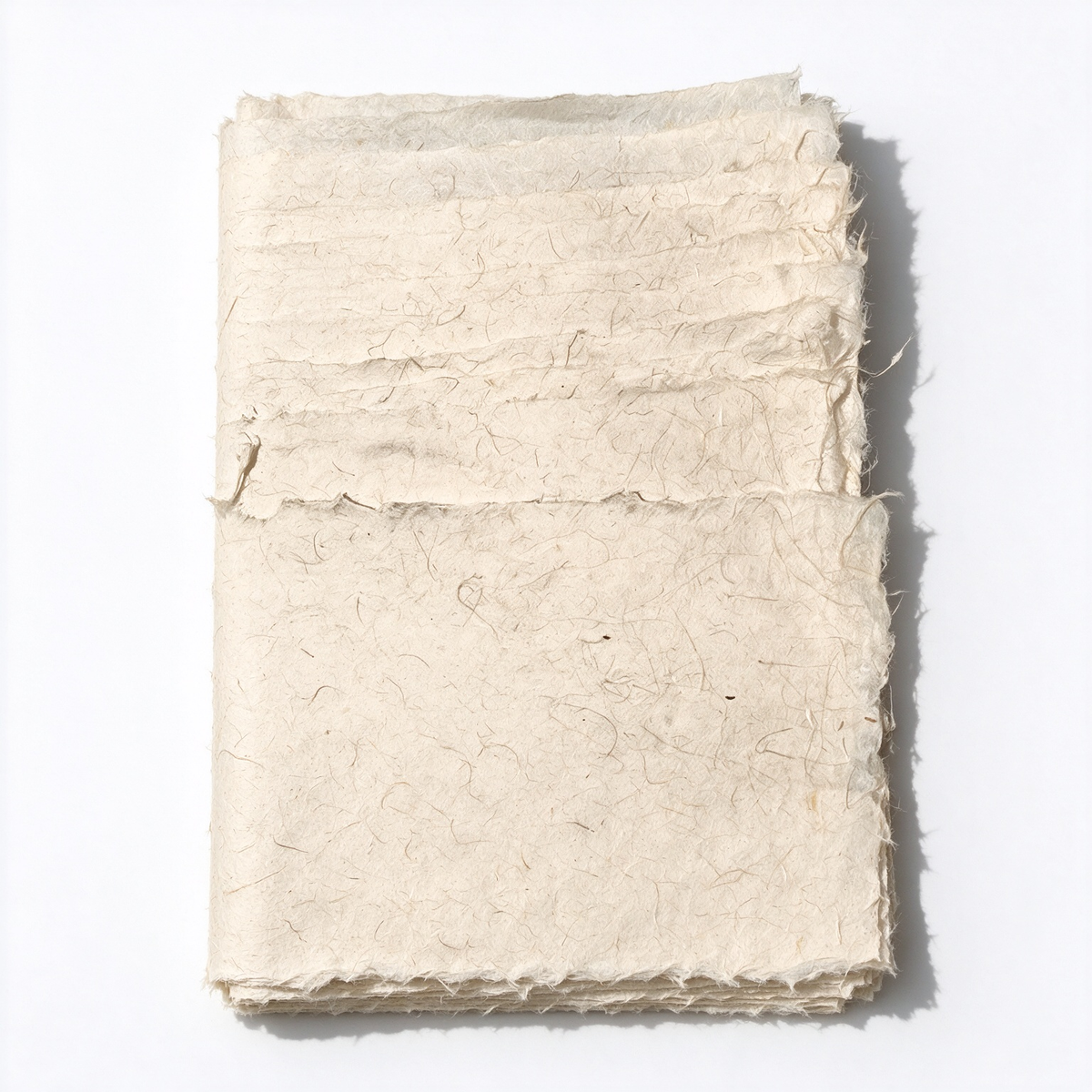 Mulberry Bark & Jute Xuan Paper - Semi-Sized Calligraphy Rice Paper texture detail - Calligraphy Paper by Generic