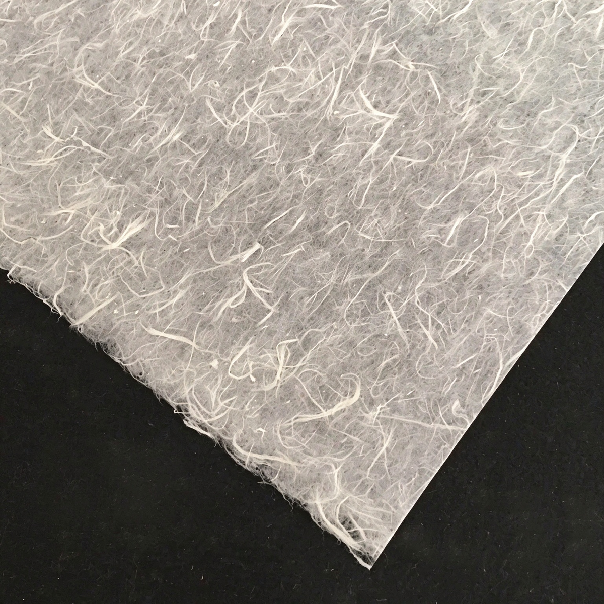 Mulberry Bark Paper –Qingshui Yunlong & Smooth Kozo texture detail - Chinese Xuan Paper by BrushPaper.com