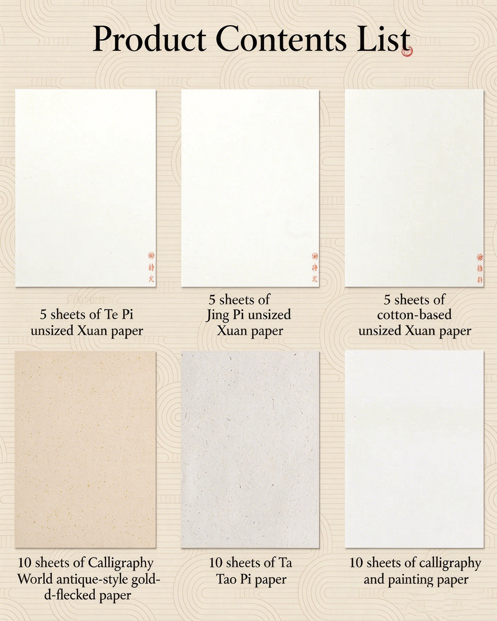 Red Star Chinese Xuan Paper for Chinese & Sumi Painting Beginner