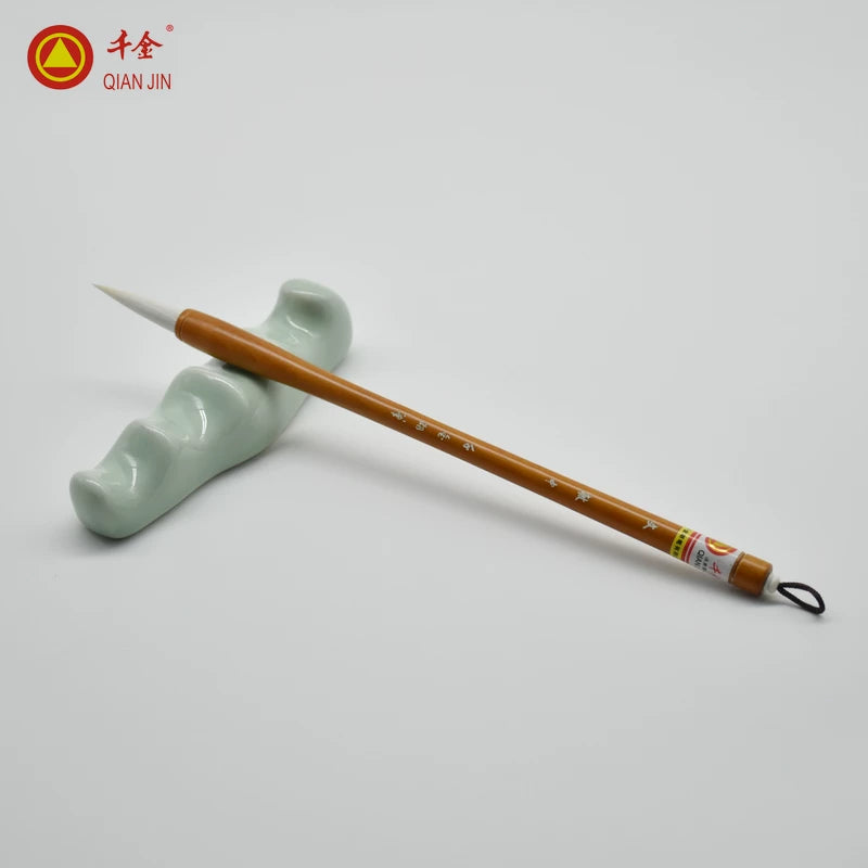 Qianjin Calligraphy Brush | Mixed Hair | Large, Medium & Small side view - Calligraphy Brushes by Qian Jin (千金)