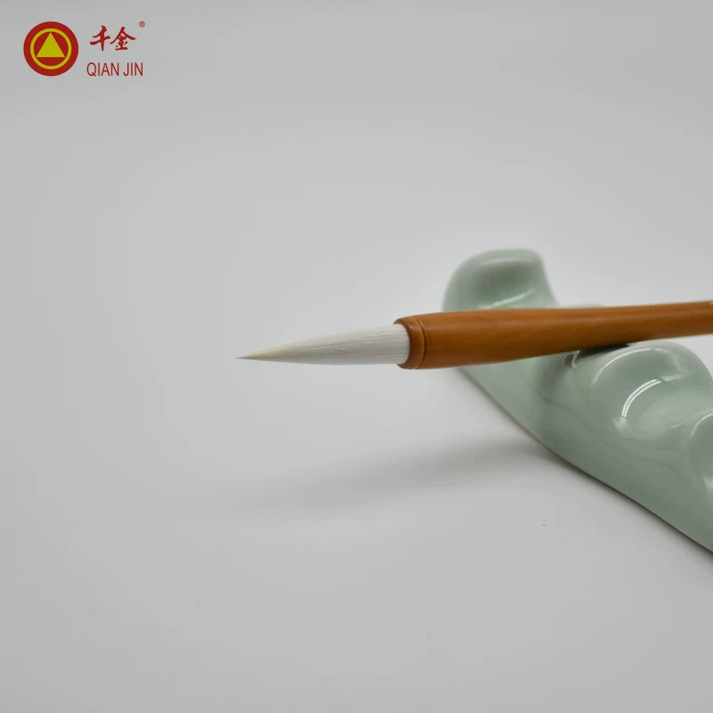 Qianjin Calligraphy Brush | Mixed Hair | Large, Medium & Small packaging - Calligraphy Brushes by Qian Jin (千金)
