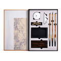 Rongbaozhai Chinese Calligraphy Set – Fuchun Mountains Four Treasures side view - Chinese Calligraphy Set by Rongbaozhai