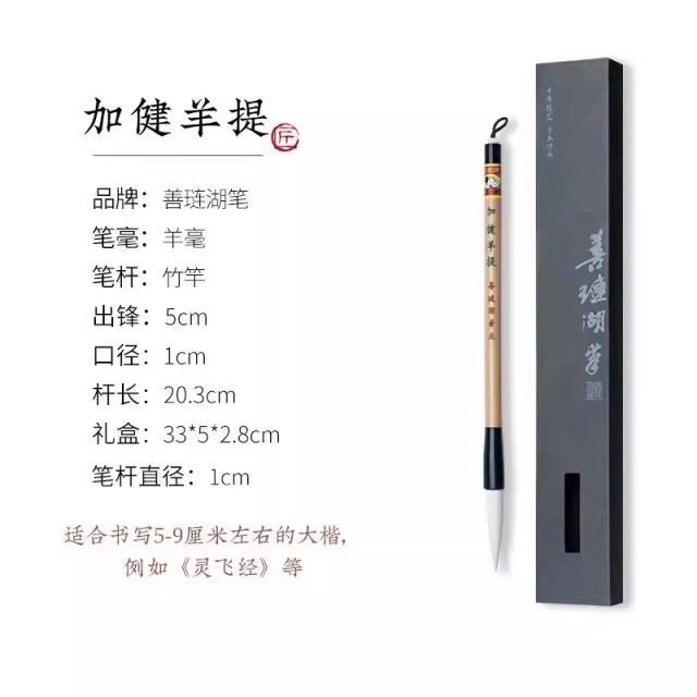 Shanlian Hubi Chinese Calligraphy & Painting Brushes for beginner and artist texture detail - Chinese Calligraphy Brushes by