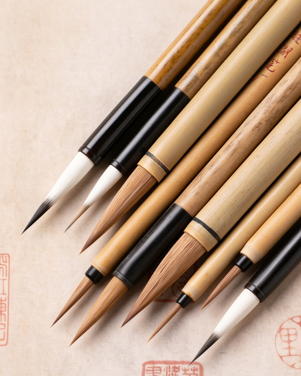 Shanlian Hubi Chinese Calligraphy & Painting Brushes for beginner and artist - Chinese Calligraphy Brushes by Shanlian Hubi