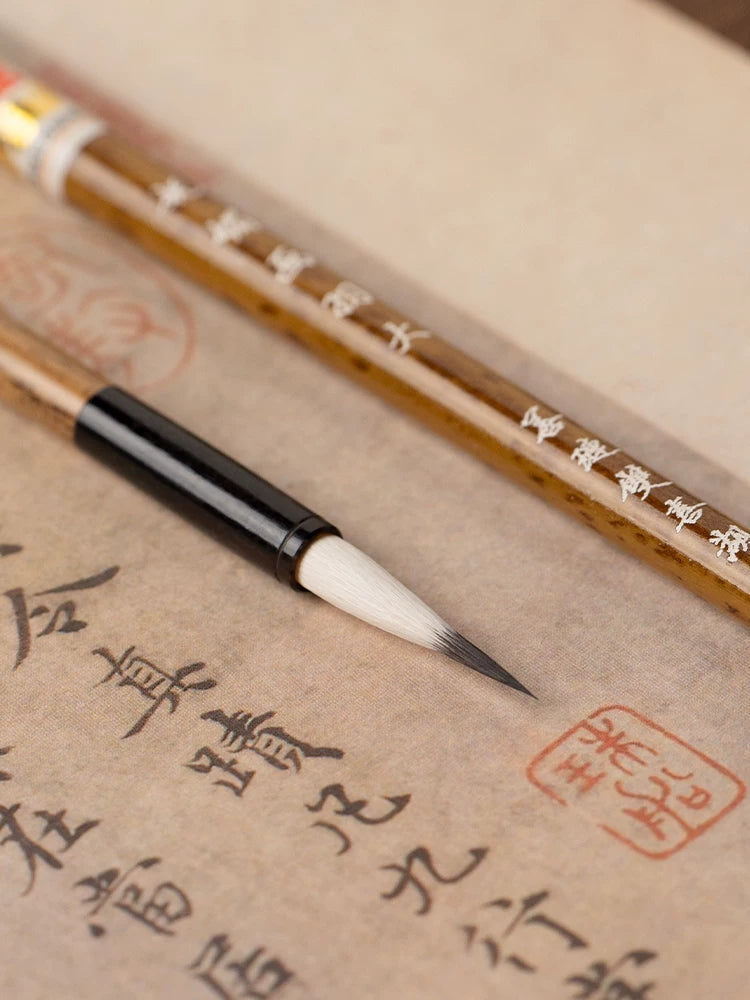 Shanlian Hubi Chinese Calligraphy & Painting Brushes for beginner and artist packaging - Chinese Calligraphy Brushes by